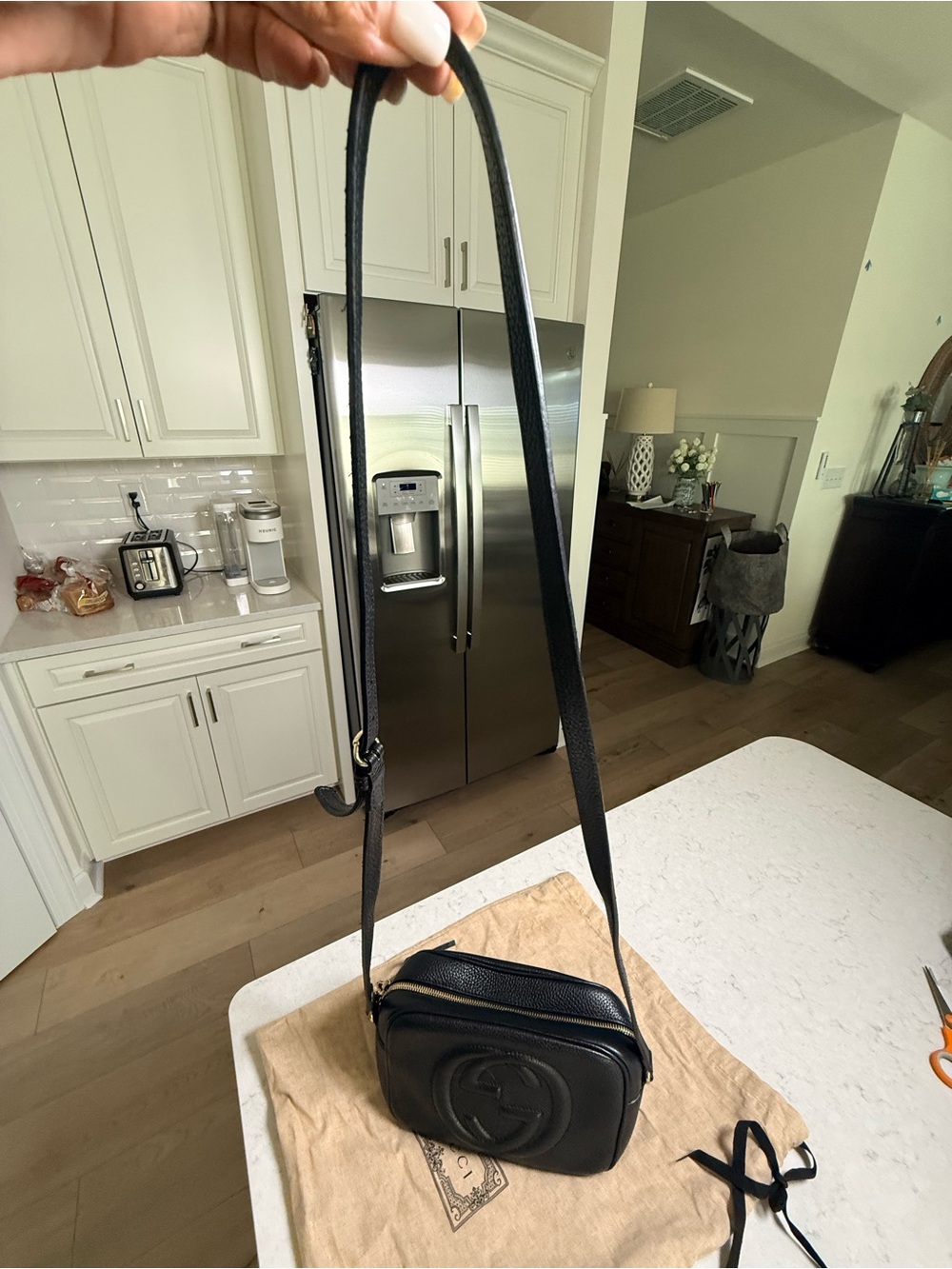 Gucci Black Soho Disco Crossbody Bag - Picture 6 of 10